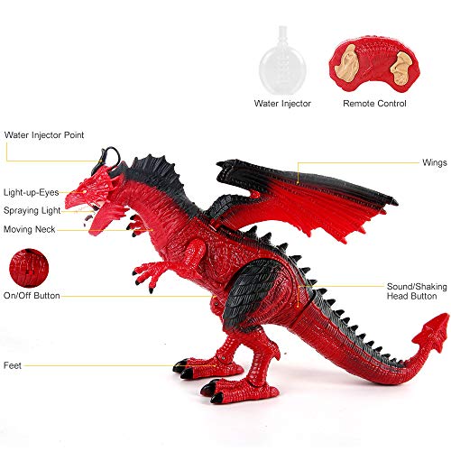 Remote Control Dinosaur Figures RC Walking Dinosaur Looking Large Size
