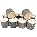 Zanzpc Wedding Place Wooden Card Holders Table Number Stands for Home Party Decorations. Pack of 50