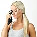 Miracle Face Erase 2 Pack Makeup Remover Face Cloths, Chemical-free, Microfiber, 6 Hair Ties (2 Count, Black)