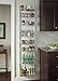 Over-the-Door Spice Rack Wall Mount Pantry Kitchen 8-Tier Cabinet Organizer, 77-Inch Height X 18-Inch Wide