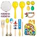 INNOCHEER Kids Musical Instruments, ASTM Certified, FDA Approved, Toddler Wooden Musical Toys with Backpack, 17 Pieces