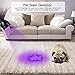 YOUTHINK Black Light, 51 LED Flashlights for Home &Hotel Inspection, Portable Black Light for Pet Urine Detection,Dry ,Bed Bug, Matching with Pet Odor Eliminator