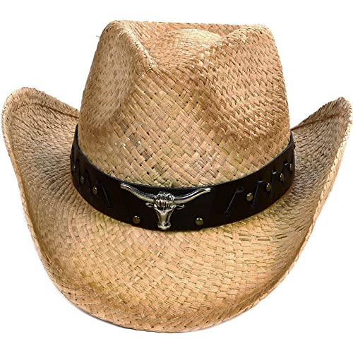 Simplicity Children's Cowboy Hats Baby Cowboy Hat with Rolled Brim Wide