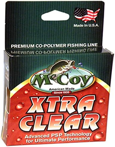 McCoy Fishing Line, Xtra Clear, 250-Yard/8-Pound
