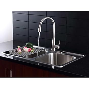 Moen 21538 Faucet & Sink Combination - 33" x 22" 18 Gauge ...
