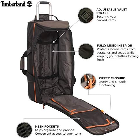 timberland rolling duffle