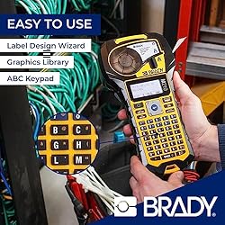 Brady M210 Portable Label Printer with Rubber