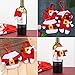 PintreeLand 6PCS Christmas Silverware Holders Xmas Cutlery Holder Ornaments Party Decorations, Christmas Utensil Holder Santa Suit Dinner Table Decor Knife Fork Pocket Bags Hostess Gifts