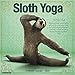 Sloth Yoga 2020 Mini Wall Calendar by