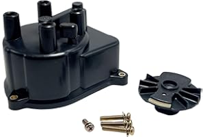 HYXUAN Ignition Distributor Cap and Rotor Kit Set 30102-P54-006 30103-P08-003 Compatible with 1992-2001 Integra 1998-2002 Accord 1992-2000 Civic 1994-1997 Civic del Sol 1997-2001 CR-V