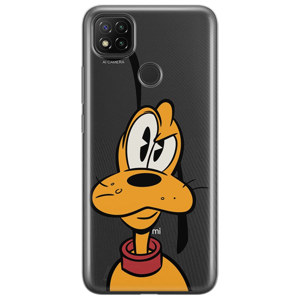 ERT GROUP mobile phone case for Xiaomi REDMI 9C original and officially Licensed Disney pattern Pluto 001 optimally adapted to the shape of the mobile phone, partially transparent