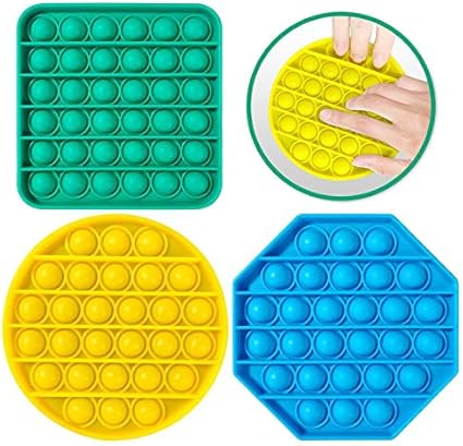 3 Pcs Bubble Squeeze Sensory Fidget Toy 