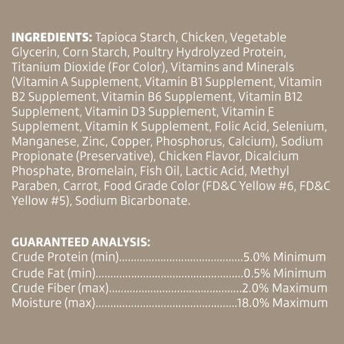 WONDER BOUND CHICKEN WRAPPED MINI STICKS – 15 COUNT – RAWHIDE-FREE DOG TREATS, DENTAL HEALTH CHEWS FOR PLAQUE & TARTAR CONTROL, EASY TO DIGEST, LONG-LASTING