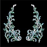 Inlay Sticker Decals for Guitar Bass - L&R Set Vintage Vine -Mix