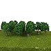 MagiDeal 20Pcs Model Trees 1/150 Scale Scenery Landscape