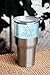 Blue SIERRA Stainless Steel Tumbler, Vacuum Insulated Double Wall Travel Mug, 30 oz Of Portable Hydration