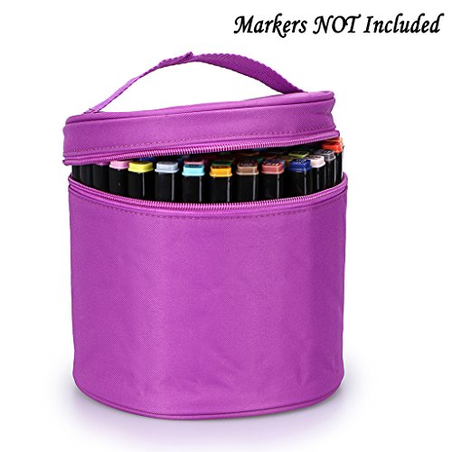Buy BTSKY Multifunction Marker Case Zippered Canvas Marker holder