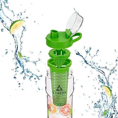 Fruit Infused Water Bottle Fruit Infuser Water Diffuser Bottle Juicer