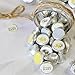 Yellow Elephant Welcome Baby Kisses Candy Stickers, Chocolate Drops Labels - 180 Count