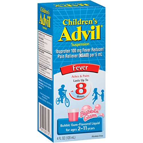 UPC 305730207300, Advil Children&#39;s Fever Reducer/Pain Reliever, 100mg Ibuprofen (Bubble Gum Flavor Oral Suspension, 4 fl. oz. Bottle)