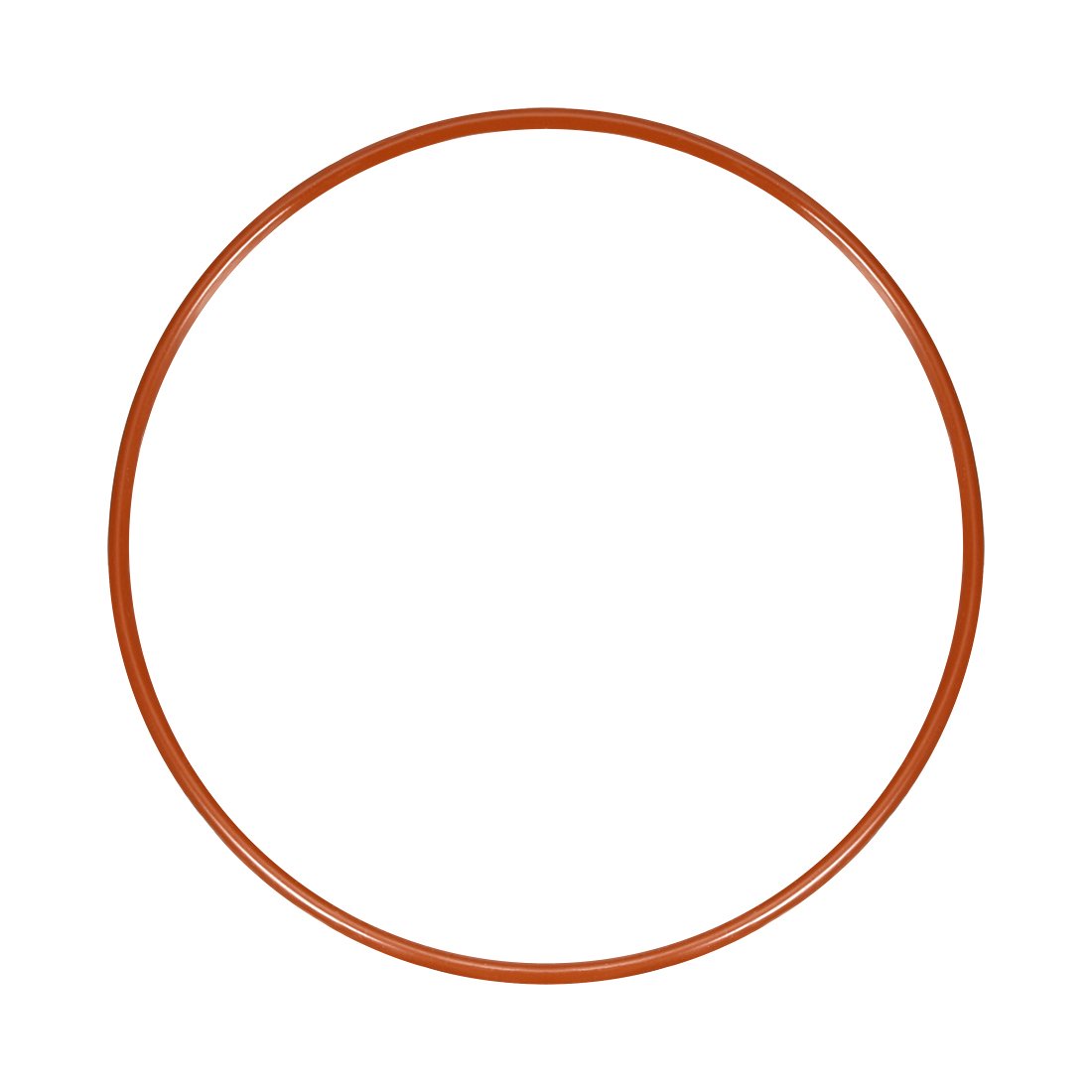 sourcingmap Silicone O-Ring, 105mm OD, 100.2mm ID, 2.4mm Width, VMQ Seal Rings Gasket, Red — image 1