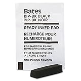 GBC 9808196 Ready-Inked Pad for Multiple/Lever Movement Numbering Machine, Black