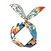 Yeshan Fashion Twist Bow Wire Leaf designs Vintage Headbands Headwrap Boho Floral Printed Rabbit ear Wire Hairbands Hair Holder Hair Accessory for Women and Girls,Pack of 9