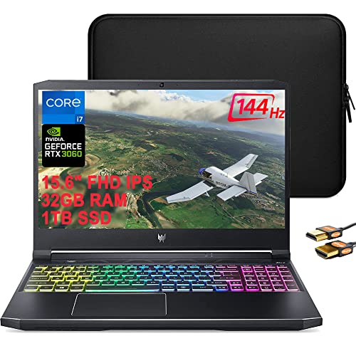 Acer Flagship Predator Helios 300 Gaming Laptop FHD 144 Hz