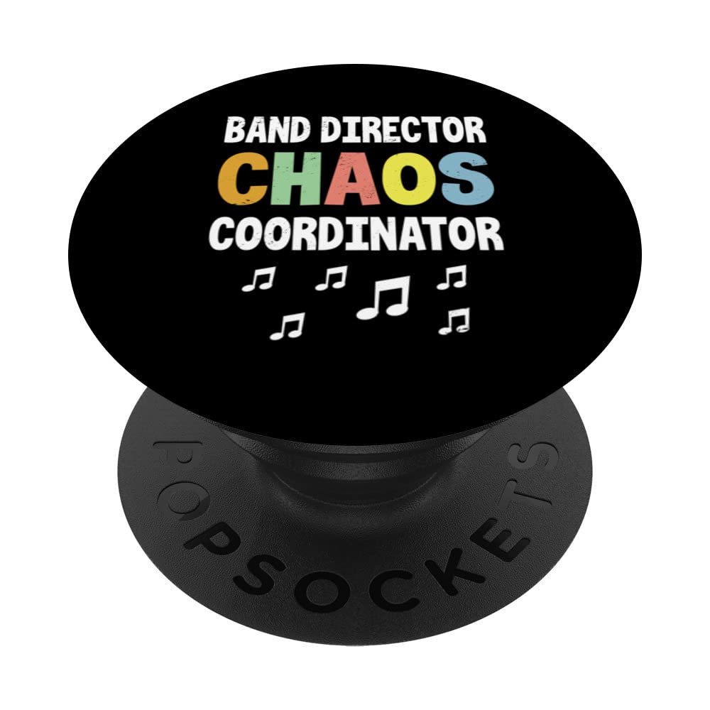 Band Director - School Musical Talent Choir Music Director PopSockets Swappable PopGrip