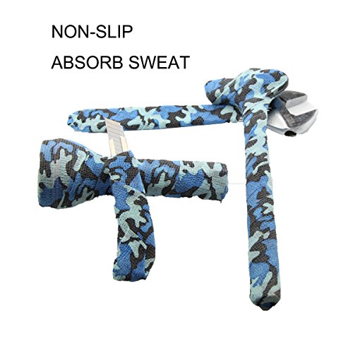 MUEUSS Vet Wrap Non-Woven Elastic Bandage Pet Animals Supply (5cm, Cat Print 6 roll)