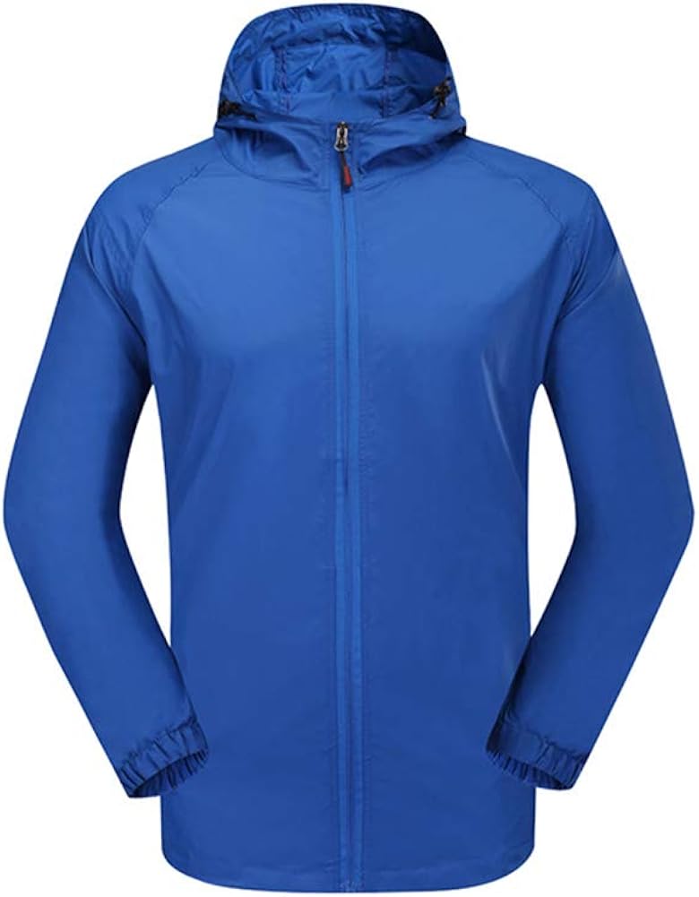 Regenjacke Herren & Damen - Wasserdicht & Leicht Mit UV-Schutz 50+