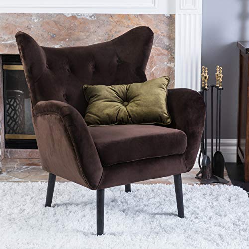 Christopher Knight Home Seigfried Arm Chair, Coffee Pricepulse