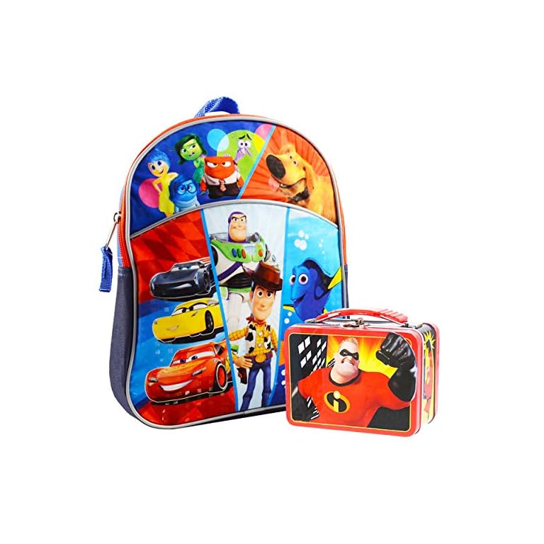 Disney Pixar Mini Backpack for Boys Girls Toddlers Kids Premium 11