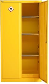 BiGDUG Metal COSHH Hazardous Substance Storage Cabinet 3 Shelf HSE Safety view 3
