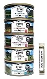 ZiwiPeak Grain Free Canned Wet Cat Food Cuisine Variety Box, 5 Flavors (Lamb, Rabbit & Lamb, Beef, Mackerel & Lamb, & Venison), 3-Ounces Each (15 Total Cans)