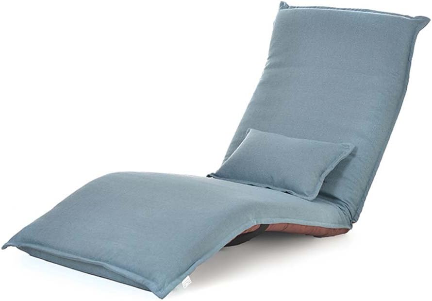 ZR- Foldable Lounger With Sofa Piaochangchang Single Extended Section Of The Folding Bed Floor Recliner Computer Chair Lazy Sofa (Color Optional) --Applicable to indoor and outdoor ( color : #4 )