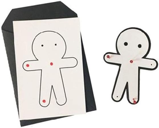 Amazon Voodoo Prediction 雪だるまの予言 呪いの人形 メンタリズムマジック 近景マジック道具 マジック 手品 おもちゃ