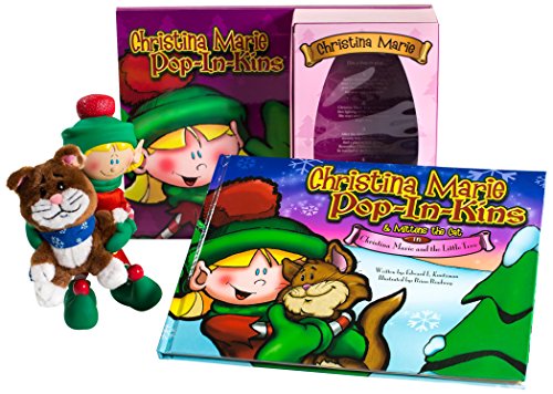 Pop In Kins Christina Marie with Mittens and Storybook