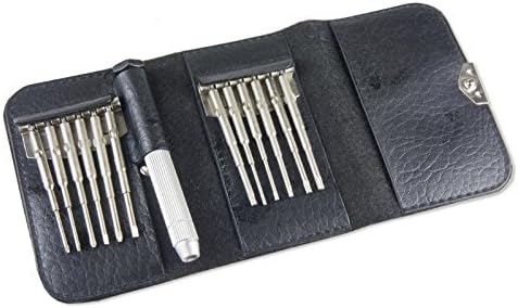 Syba 12-in-1 Mini Screwdriver Set with PU Leather Sleeve