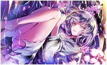 Amazon Com Aart Tm Custom Ghost Reaper And Winter Cherries Yugioh Playmat Tcg Playmat Mtg Playmat Toys Games