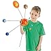 Baker Ross EV8302 Solar System Pack of 2, Make Your Own Planet Model Crafts for Kids Science Projects, Building and Painting Kits for Boys and Girls, White, Assorted, 2 Count
