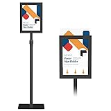 Relx Adjustable Outdoor Sign Holder Stand for
