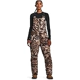 Under Armour Womens Rut Windproof Bib | Windproof Silent Microfleece Sherpa Liner | Womens Insulated Bib Overalls