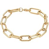 Paperclip Chain Bracelet - B1850