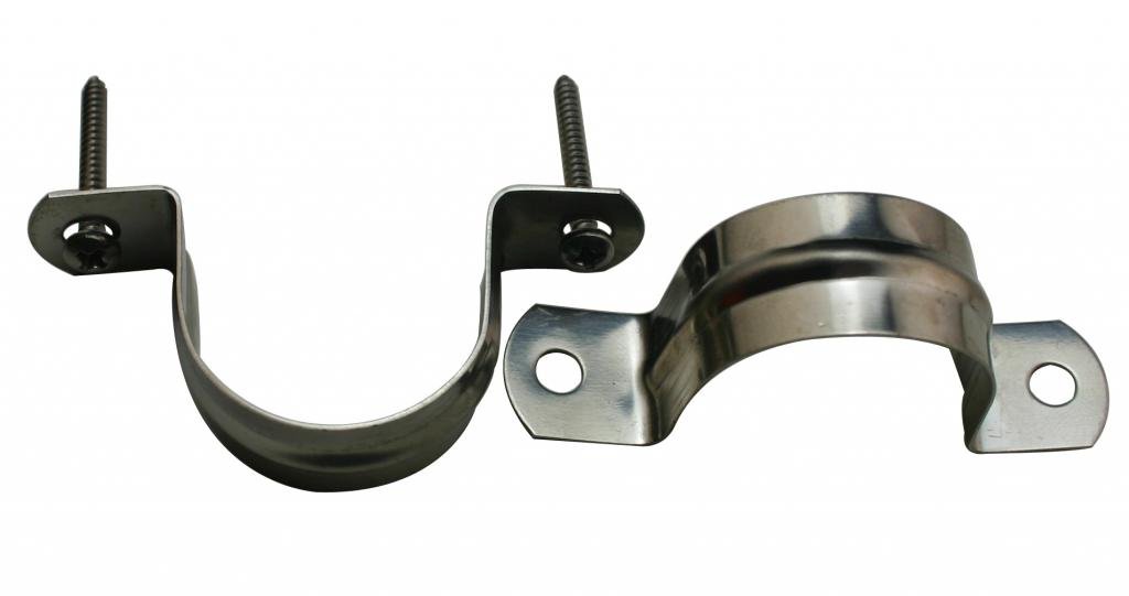 .Generic 304 Stainless Steel 1.4 Inches Diameter Tube Strap Tension