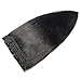 100% Remy Clip in Human Hair Extensions #1 Jet Black 16-22inch Natural Hair Grade 7A Quality 3/4 Full Head 1 Piece 5 Clips Long Thick Soft Silky Straight for Women Beauty 20