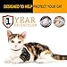 ROKEY Flea Collar for Cats [Version Upgraded] – 1 Year Flea and Tick Prevention for Cats – Natural Cat Flea Treatment – Easily Adjustable, Safe and Waterproof Cat Collarthumb 3