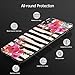 ESR iPhone X Case,Floral Flower Pattern Cover for Girls/Women [Anti Scratch PC Back + Soft Bumper] with Silicone for 5.8