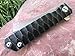 TACTICAL GEARZ Black Titanium (TiN) Stainless Steel EDC Folding Knife w/Sheath! Ball Bearing System, Polished D2 Steel! (Rouge S)