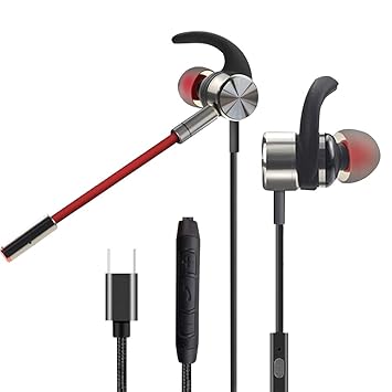 SIZIMA Gaming Auriculares E-Deportivo, In-ear Auriculares de ...